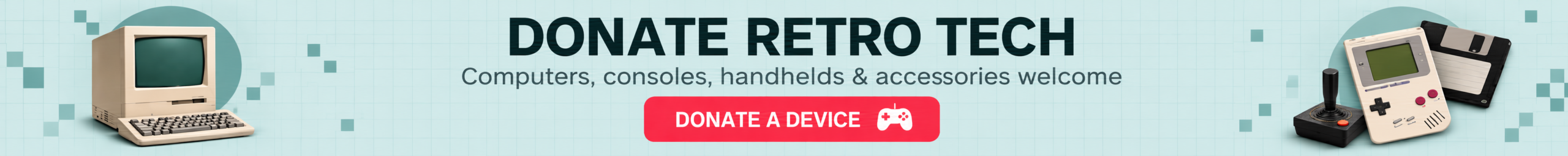 Donate retro computers, consoles and accessories to Digital Museum of Tech